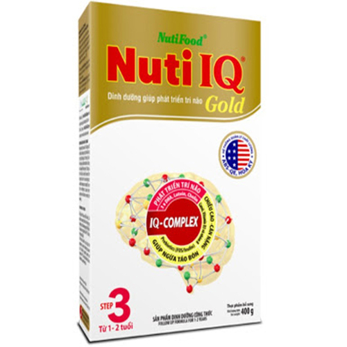 Sữa bột pha sẵn Nuti IQ Gold